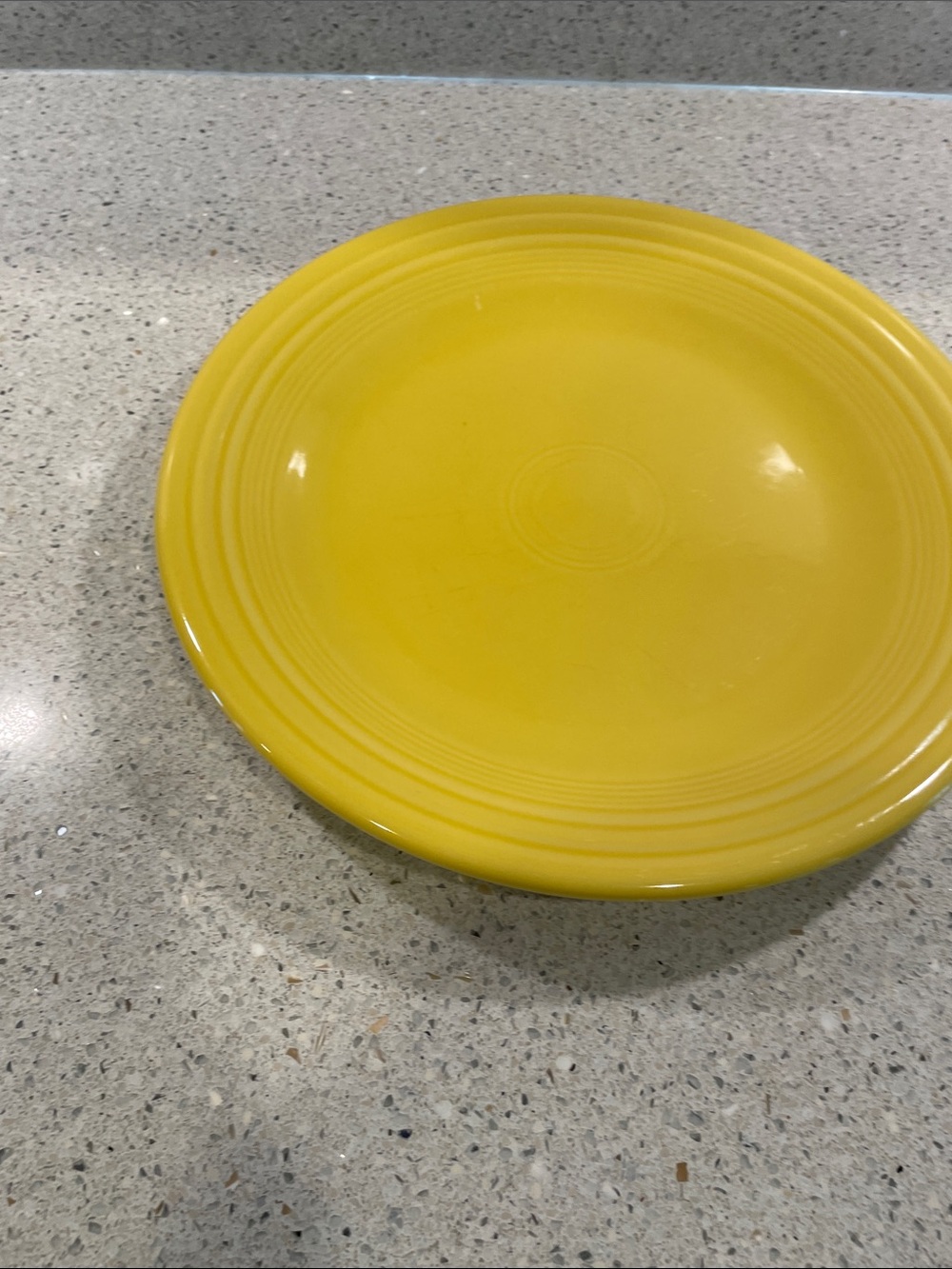 Sunflower Fiestaware dinner plates - set of 4.